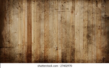 Weathered cedar background panel.