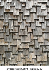 Weathered Cedar Shingle Exterior Siding