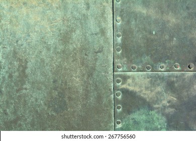 weathered copper sheet