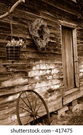 Weathered Farm Panel