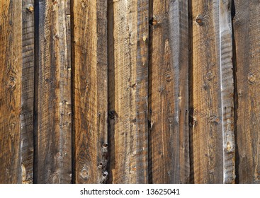 Weathered pine wood texture from the side of a barn