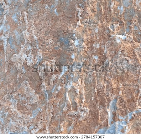 Weathered rusty slate stone surface with iron oxide stains and lichen texture.