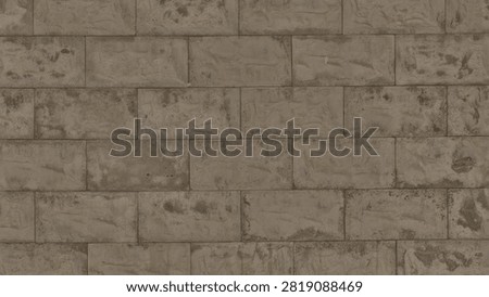 A weathered sandstone tile wall with irregular, textured surfaces, suggesting a natural and aged appearance.