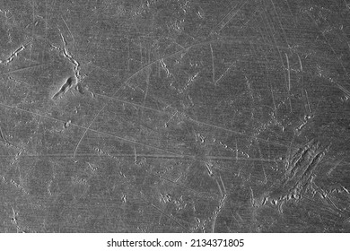 Weathered Steel Background, Metal Plate Made Of Aluminum Or Titanium Alloy.