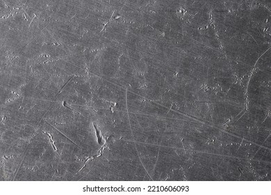 Weathered Steel Background, Metal Plate Made Of Aluminum Or Titanium Alloy.