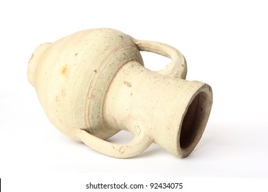 Weathered Vase Lying Down On Side Stock Photo (Edit Now) 92434075