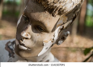 Weathered Weird Mannequin Face