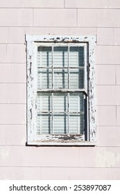 Weathered Window Frame, Fort MacArthur California.