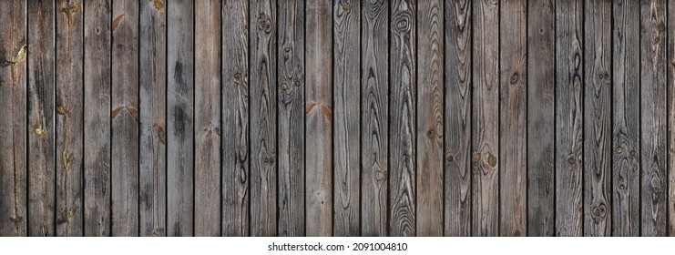 weathered wooden planks with paint flakes - Shutterstock ID 2091004810