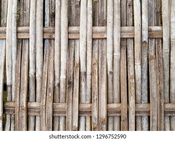 Rustic Bamboo Fence Hmong Village Laos Stock Photo 1776351746 ...