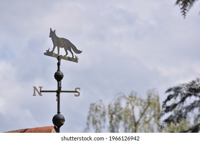 Weathervane Atop An Old English Home In Epping Forest.