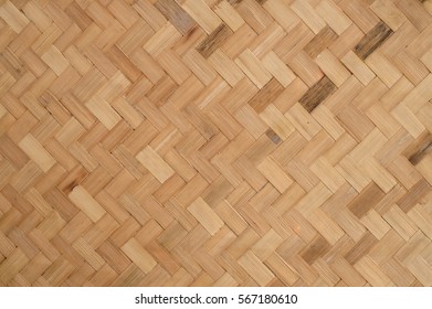 Weave Bamboo Wood For Background