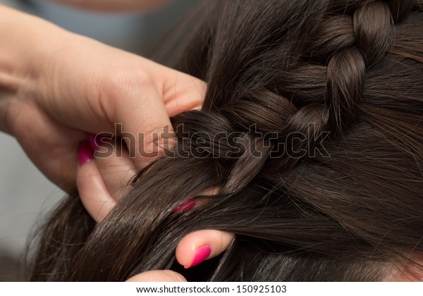 Weave Braids Hair Salon Stock Photo Edit Now 150925103