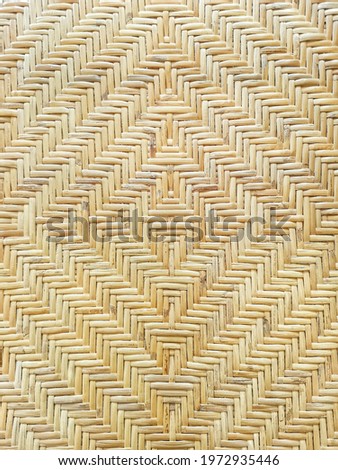 Weave rattan surface​ pattern​ background​