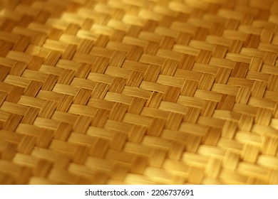 Weave texture. natural straw background. the texture of rattan weaving. heterogeneity and uniqueness of natural materials. - Shutterstock ID 2206737691