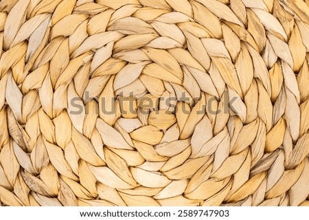 Weave texture or weave pattern background in macro view. Weaves patten classic retro background for design.