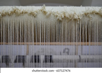 Weaving on a loom