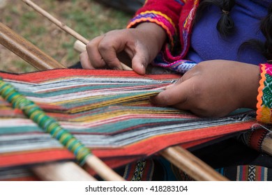 Weaving In Peru