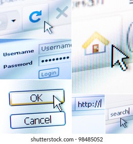 Web collage