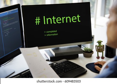 Web Design Coding Program Content Graphic