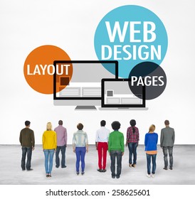 Web Design Content Creative Website Responsive Concept