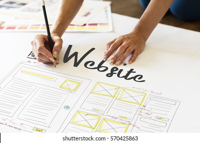 Web Design Creative Design Creativity Ideas Connection - Shutterstock ID 570425863