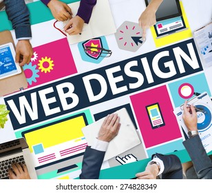 Web Design Development Style Ideas Interface Concept
