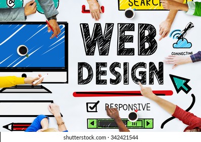 Web Design Development Style Ideas Interface Concept