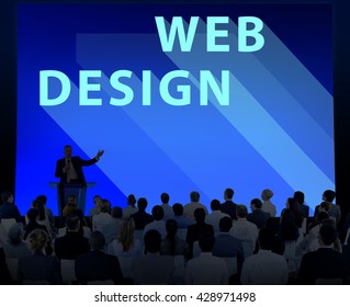 Web Design Ideas Layout Website Technology Concept
