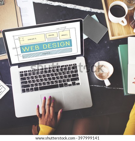 Web Design Layout Technology Website Internet Concept