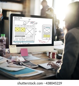 Web Design Online Technology Content Concept