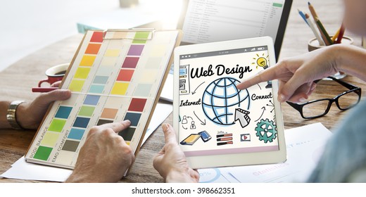Web Design Programming Homepage Website Concept