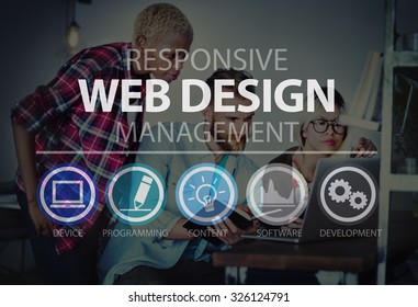 Web Design Programming Software Technology Concept Stock Photo ...