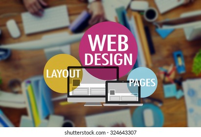 Web Design Website WWW Layout Page Connection Concept