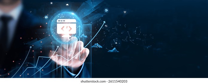 Web Development: Design, coding, Businessman touch and analysis data strategy with graph optimization, user experience, content management, responsiveness.