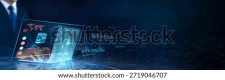 Web Development: Frontend design, backend integration, user experience, responsiveness, optimization, scalability. Businessman data analysis for performance web development network.