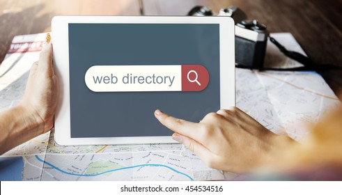 Web Directory Search Engine Browser Find Concept