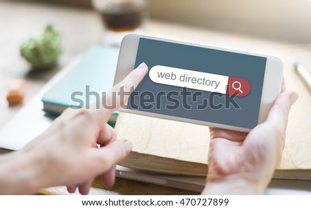 Web Directory Search Engine Browser Find Concept