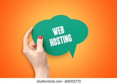 Web Hosting, Technology Concept