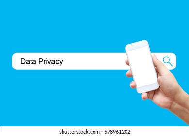 WEB SEARCH: Data privacy CONCEPT