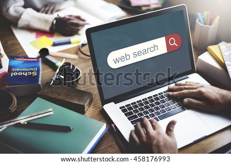 Web Search Engine Browser Find Looking Concept