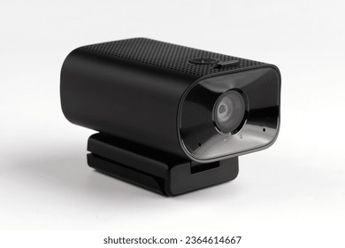 Webcam camera on a white background.  - Shutterstock ID 2364614667