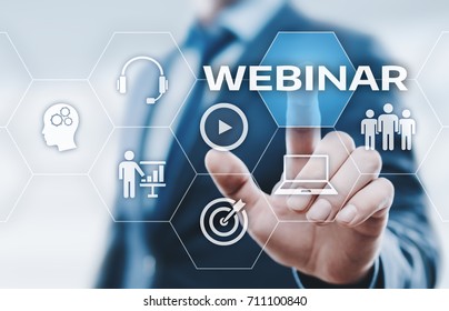 Webinar E-learning Training Business Internet Technology Concept. - Powered by Shutterstock - Get 15% off with code: PIKWIZARD15