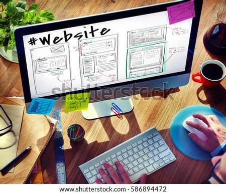 Webpage Content Design Website Icon