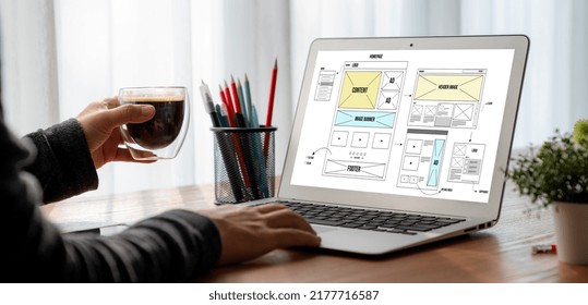 Website design software provide modish template for online retail business and e-commerce