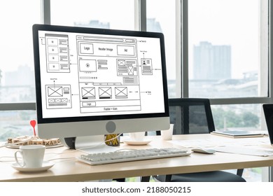 Website design software provide modish template for online retail business and e-commerce