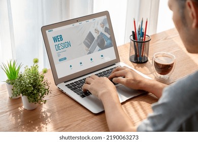 Website design software provide modish template for online retail business and e-commerce