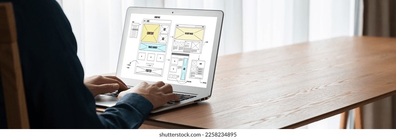 Website design software provide modish template for online retail business and e-commerce