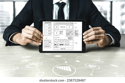 Website design software provide modish template for online retail business and e-commerce