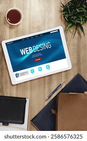 Website design software provide modish template for online retail business and e-commerce